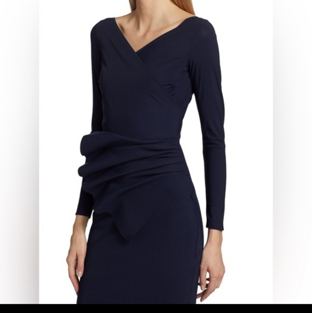 CHIARA BONI La Petite Robe Kaya long sleeve Gown size 6. $350 Price drop!